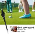 Break-resistant Golf Scoring Pens 10pcs Colorful Golf Scoring Pens Lightweight Portable Golf Pencils Accessory. 