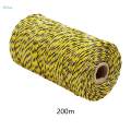 Electric Fence Electronic Fence Rope 200M for Fence Cows Horse 2mm. 