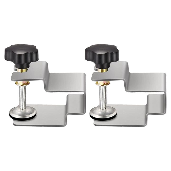 2pcs Stainless Steel Cabinet Installation Clamps Tools Cabinet Hardware