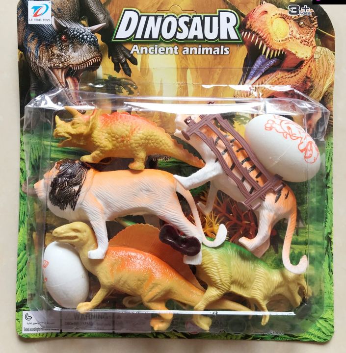 Animal Toy / Dinosaur With Ancient Animal Set Plastic