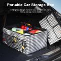 Trunk Storage Organizer Large Capacity Car Trunk Organizer Waterproof Foldable Storage Box for Car Trunk Storage Box. 