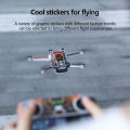 for DJI MINI 3 PRO PVC Sticker Drone Body Remote Control Skin Stickers Film RC-N1/DJI RC Eatop. 