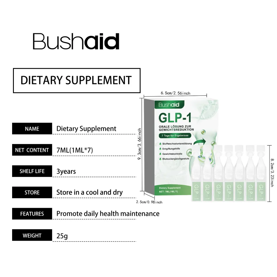 bushaid glp 1 BushAid GLP-1 Slimming and Body Shaping Drops Body Treatment