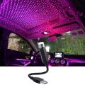 LED Starry Sky Lamp Car Laser Star Roof Light 5V USB Powered Galaxy Star Atmosphere Light Projector Lamp For Room Ceiling Decor. 