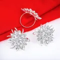Napkin Rings Lotus Napkin Holder Christmas Serviette Buckles Holder. 