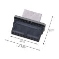 USB Front Panel Adapter Type-E to USB 3.0 19PIN Adapter Vertical Header Splitter. 