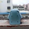 Roller Skate Protector Detachable Artificial Leather Replace for Equipment Blue. 