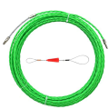 1Set Fish Tape Cable Puller Kit 4.5Mm PET Electrical Cable Puller 10M 33Ft Green Through Wall Wire Guide Device Threader Polyester. 