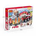 COGO Fire Building Blocks Legos Sets for Kids - Educational Assemble Bricks Toys for Kids. 