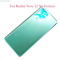 Anrushide Back Cover For Xiaomi Redmi Note 12 5G Back Door ReplacementHigh Quality Battery Case, Rear Housing Cover + Camera Lens With Sticker. 