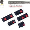 1PCS WP External Banana jack WP2 WP3 WP4 Speaker Amplifier Wire Clip Audio Socket LED Spring Terminal Switch. 