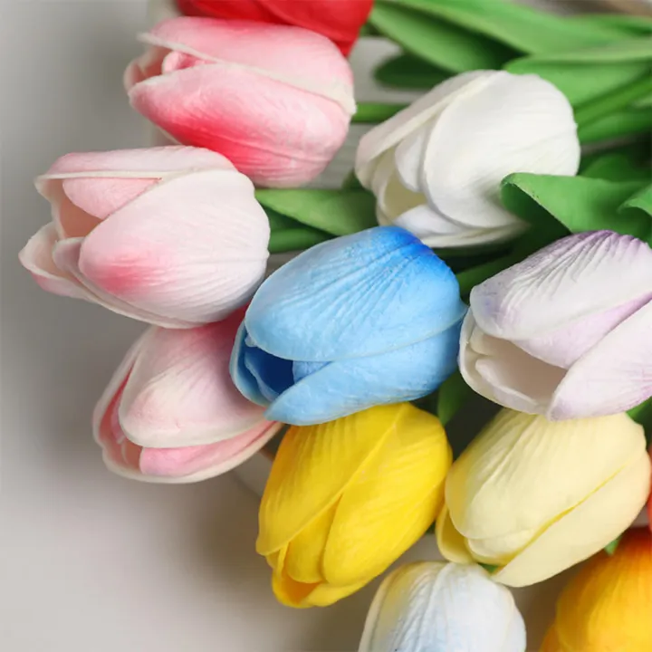 Realistic%20Artificial%20flowers%20Lifelike%20Home%20Outdoor%20Tulip%20bouquet%20Long-lasting%20Vase%20decor%20PU%20flowers%20for%20Wedding%20ceremonies%20-%20Image%204