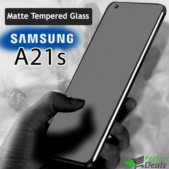 Matte Screen Guard Samsung Galaxy A21s Accessories Tempered Glass