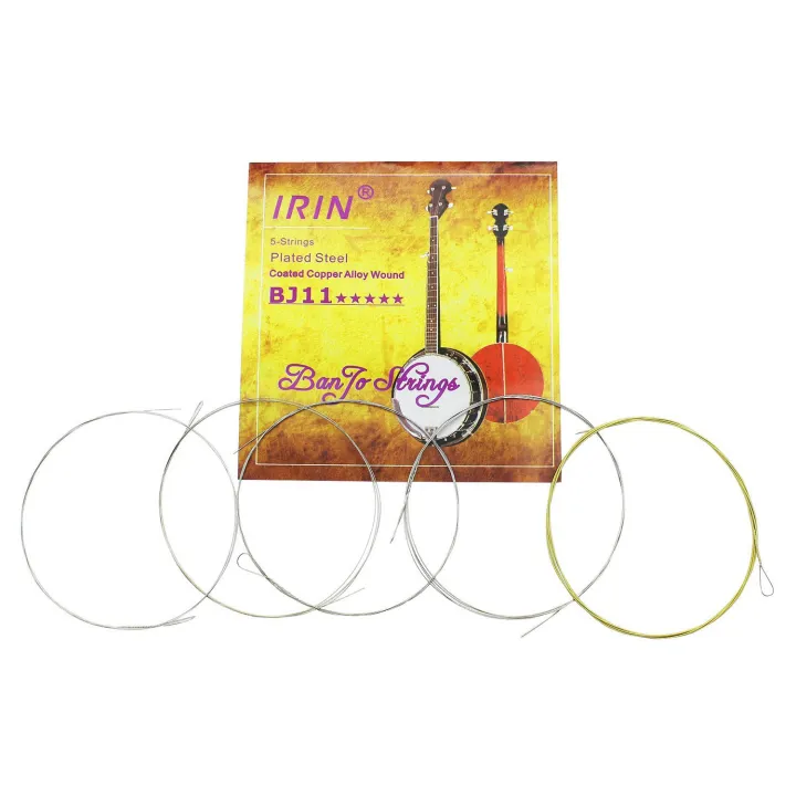 5Pcs/Set BJ11 Banjo String Stainless Steel Coated(.009-.020)