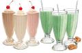 6 Pc's Falooda Glasses Milkshake Glasses Smoothie Glass Sundaes Ice Cream Juice Glasses Water Glass Dessert Glasses. 