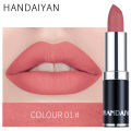 HANDAIYAN-12 Colors Waterproof Lipstick Matte  Lipstick Non-fading Retro Lipstick. 