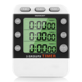 Digital Dual Kitchen Timer, 3 Channels Count UP/Down Timer. 