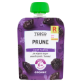 Tesco Prune Baby food Pouch 70G. 