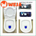 【WEJA】10Pcs Blue Automatic Toilet Cleaner Stain Remover Tabs Tablet Flush Tank DIN889. 