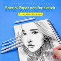 3/6pcs/set Blending Smudge Stump Stick Tortillon Sketch Art White Drawing Charcoal Sketcking Tool Rice Paper Pen artist Supplies. 