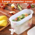 3.5L Water Kettle with Faucet Beverage Dispenser Cold Juice Lemonade Drinks Bucket Liquid Storage Tank Outdoor Fridge Organizers. 
