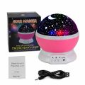 Rotating Night Light Projector Lamp Starry Star Master Sky Star Unicorn Children Kids Baby Sleep Romantic Led Projection Lamp USB/AA Battery. 