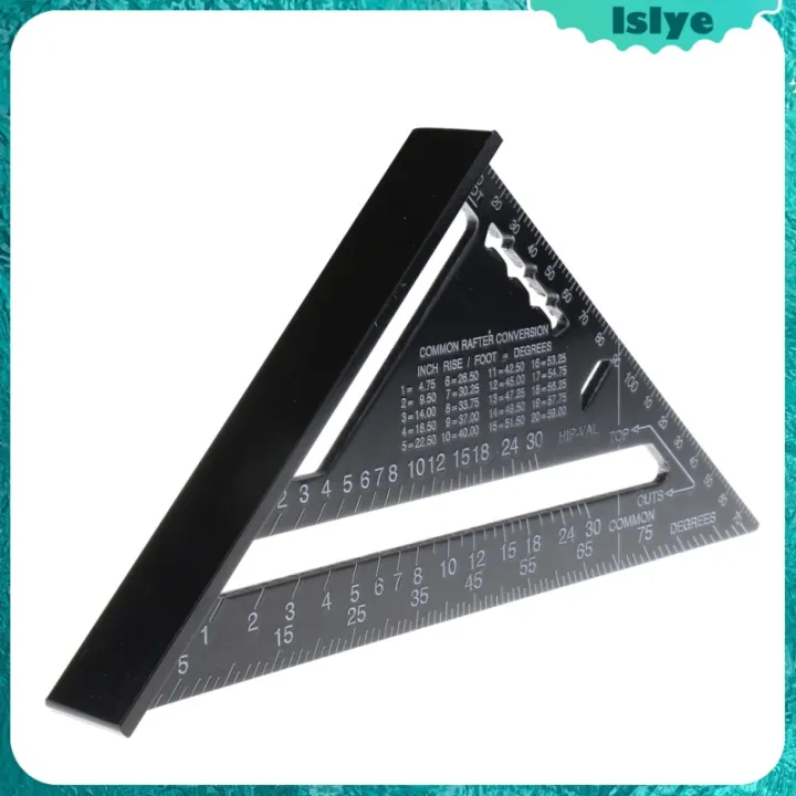 Right%20Angle%207%20inch%20Aluminum%20Triangular%20Triangle%20Metric%20Scale%20Measure%20Ruler%20Carpenter%20Framing%20Measuring%20Tool%20-%20Image%208