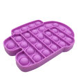 【Hot selling items 】[new] Pop it Purple Among us Fidget Toys Game Push Bubble Toy Sensory Autism Relieves Stress Desktop Educational Toy For Boys sale set. 