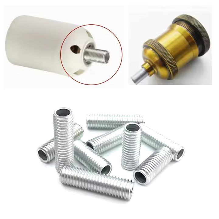 10Pcs%20Lamp%20Tooth%20Tube%20Metal%20M10%20Hollow%20Threaded%20Tube%20Galvanized%20Led%20Lamp%20Head%20Chandelier%20Link%20Fixed%20Base%20Support%20Rod%20Bayline%20-%20Image%208