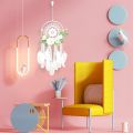 Dream Catcher DIY Decorative Pendant Flower Dream Catcher Wall Hanging Decoration Wedding Decor Dreamy Girl Room Decoration Gift. 