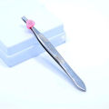 1pc Professional Eyebrow (sett) Silver Twweezers Hair Removal Limited Stainless Steel Tweezer Tool Beauty Makeup Tool. 