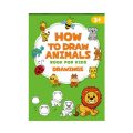 Creative How to Draw Animals Animals Drawing Book Step-by-Step Guide Illustrated Tutorials Step-by-Step Drawing Book Early Educational Painting Guide Figure Templates Painting Book Classroom. 