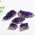 Natural Amethyst Crystal Cluster Quartz Raw Crystals Healing Stone Decoration Ornament Purple Mineral Crystal Rock Specimen. 