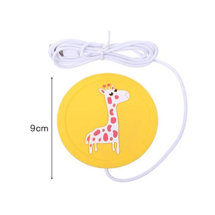 USB%20Cartoon%20Cup%20Warmer%20Heat%20Beverage%20Mug%20Mat%20Heater%20Mugs,%20Giraffe%20-%20Image%206