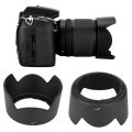 Lens Hood Durable Solid Mount for AF-S DX 55-200mm 85mm F/3.5G Protection Daily Furniture. 