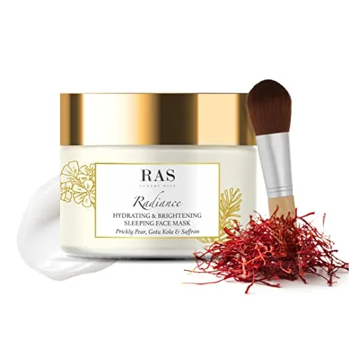9 Ras Face RAS Luxury Oils Radiance Hydrating & Brightening Sleeping Gel Face Mask ...