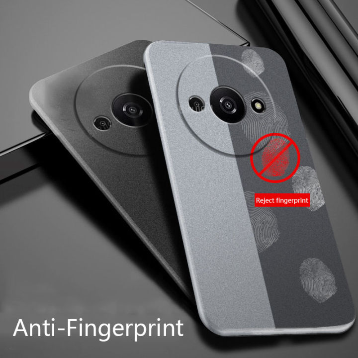 Biruiqu%20For%20Xiaomi%20Redmi%20A3%20Shockproof%20Anti%20Slip%20Soft%20TPU%20Sandstone%20Matte%20Back%20Case%20Cover%20-%20Image%206
