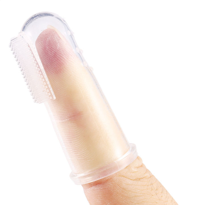 【EleganceWorld】Baby Finger Toothbrush Children Teeth Clear Care Tool Soft Silicone Infant Tooth Brush Rubber ing Baby Brush