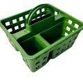 Plastic Soap Plastic Caddies with Handle / Dish Plastic Bathroom Creative Double draining Soap Holder / Plastic Caddies with Handle Shower Caddy Basket Cleaning Utility. 