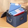 5 Layer / 3 Layer Multilayer Document Organizer Password Files Bag Briefcase Large Capacity Travel Documents Box Bag. 
