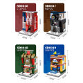 SEMBO Mini City Street View Building Blocks SD6010-6049 Toys Shop Retail Store Bricks Kids Gift Present Fast Food Pizza Ice Cream MCD KFC Coca-Cola Pepsi Coffee Saloon Gucci 7-11 Restaurant Educational Learning Assembly DIY Decoration Collection Disp. 