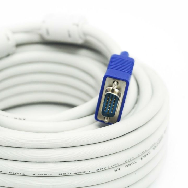 VGA%20Cable%2010m%20-%20White%20-%20Image%203