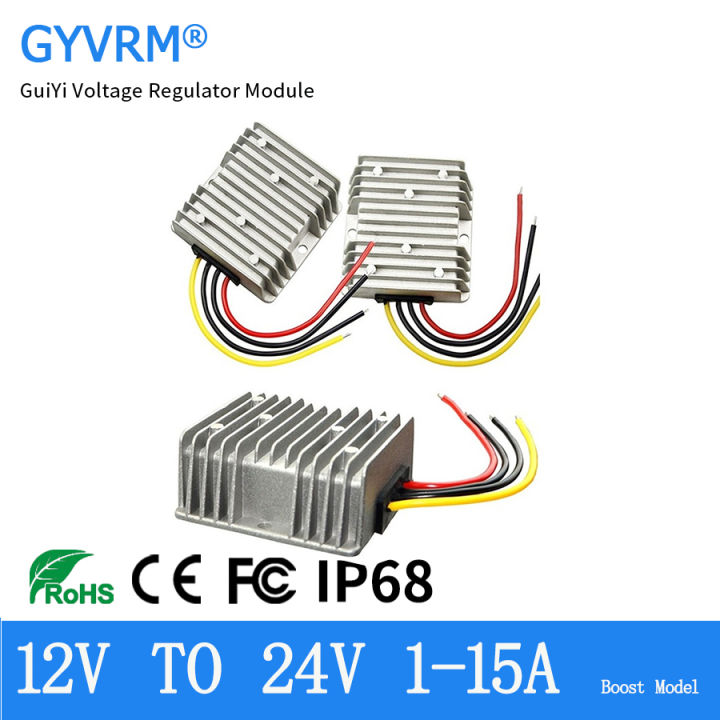 DC DC Boost Module 12V to 24V 5A 8A 10A 15A Step Up Converter 9-20V to ...