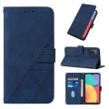 Business Phone Case For Alcatel 1s 2021 / 3L 2021 Case Skin Feeling PU Leather Flip Case With Card Slot Bracket Shockproof Design. 