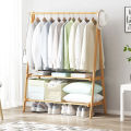 Coat Rack Floor Clothes Rack Bedroom Pole Clothes Rack Clothes Hanger Storage Rack Multifunctional Girl Simple Hanger. 