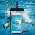 Phone cover Waterproof Cover Pouch Bag Cases Water proof Phone Case Sealed Transparent Bag Underwater Selfie Pouch For Swimming, Bike Driving and Phone - universal case- sports - outdoor - trip - Best Seller. 