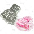 Big size lovely girl dress skirt shape anodising aluminum mousse cake mould cakes bread decoration birthday party decor bakeware. 