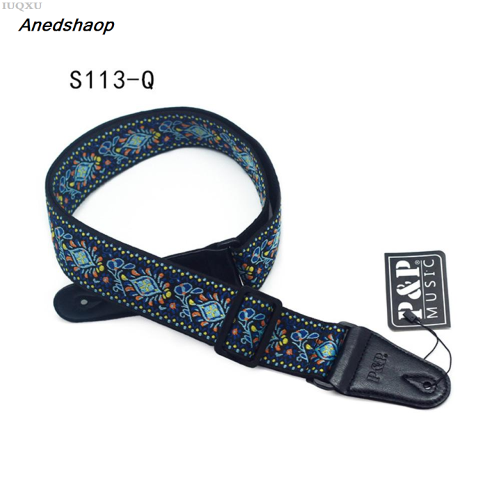 Anedshaop%20IUQXU%20Guitar%20Strap%20Embroidered%20Belt%20Adjustable%20Jacquard%20Band%20Cotton%20LFashion%20eather%20End%20For%20Bass%20Acoustic%20Electric%20Guitar%20Ukulele%20Instruments%20-%20Image%204