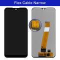 LCD For Samsung Galaxy A01 A015 Black Narrow Flex Display Touch Screen Digitizer Assembly Replacement Parts. 