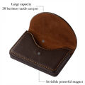Business Card Holder PU Leather Business Card Case Pocket Credit Card Holders Slim Name Card Holder. 